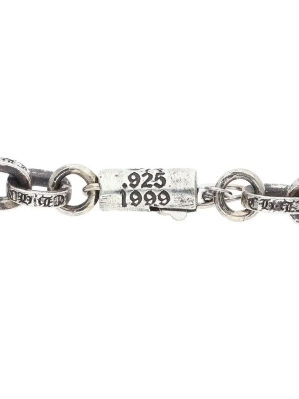 Chrome Hearts Paper Chain 20 Silver Necklace
